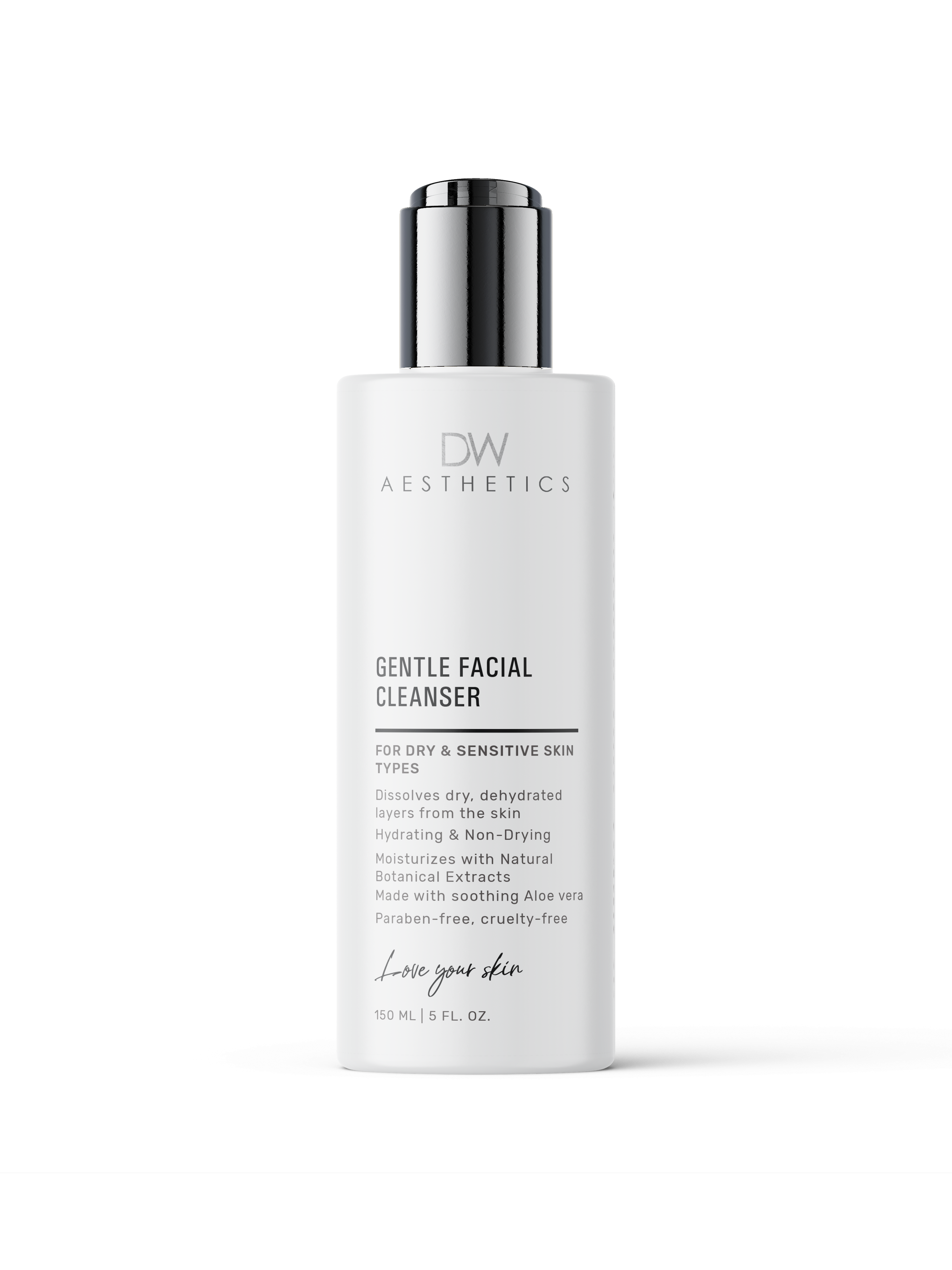 Best cleanser for dry and sensitive skin types,Gentle Facial Cleanser| DW Aesthetics